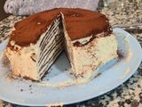 Tarta de mascarpone. Sin gluten. Fácil