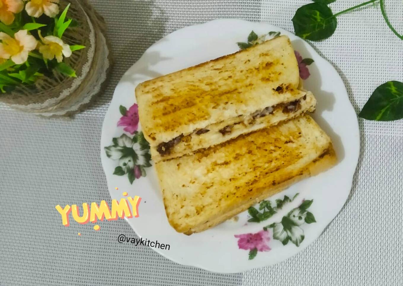 Ropang Pisang Coklat Keju