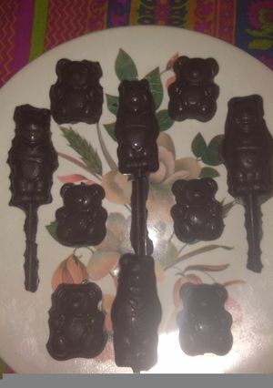 टेडी बियर चॉकलेट रेसिपी मुख्य फोटो