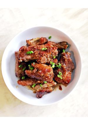 Hình của món Sườn chua ngọt🍎.