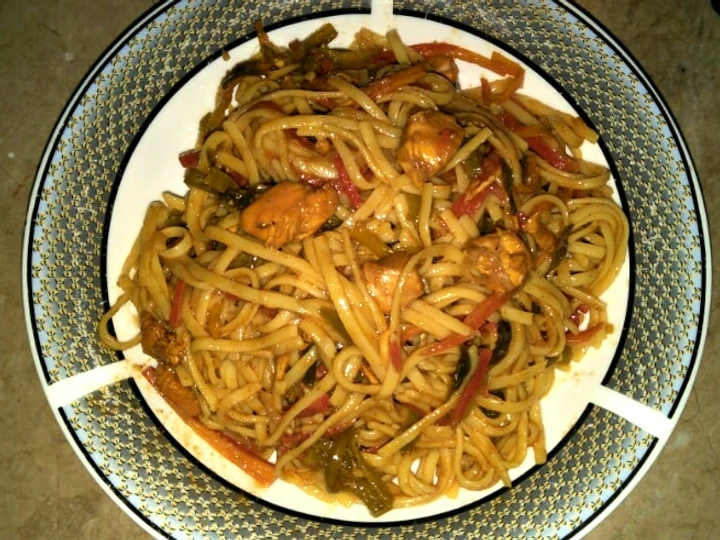 Easy Way Prepare Chicken ChOW Mein the Awesome  Tasty
