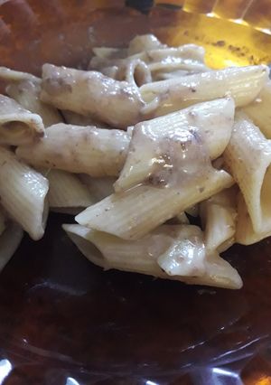 Una foto de Fideos con sabor a bifes con cebolla