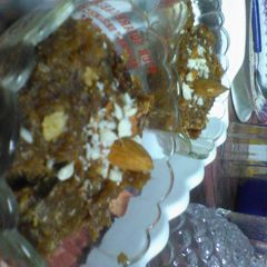 A picture of Apple  dates halwa.