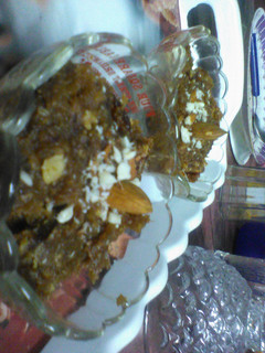 A picture of Apple dates halwa.