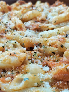 Una foto de Macarrones con atún express