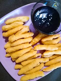 Foto resep Churros saos coklat tanpa cetakan