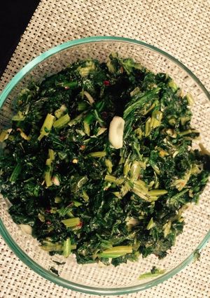 A picture of Healthy Sautéed Kale.