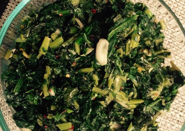 Recipe of Healthy Sautéed Kale Homemade