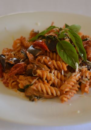 A picture of Pasta alla Siciliana.