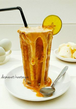 Foto resep Teh Telur Tapai Khas Padang