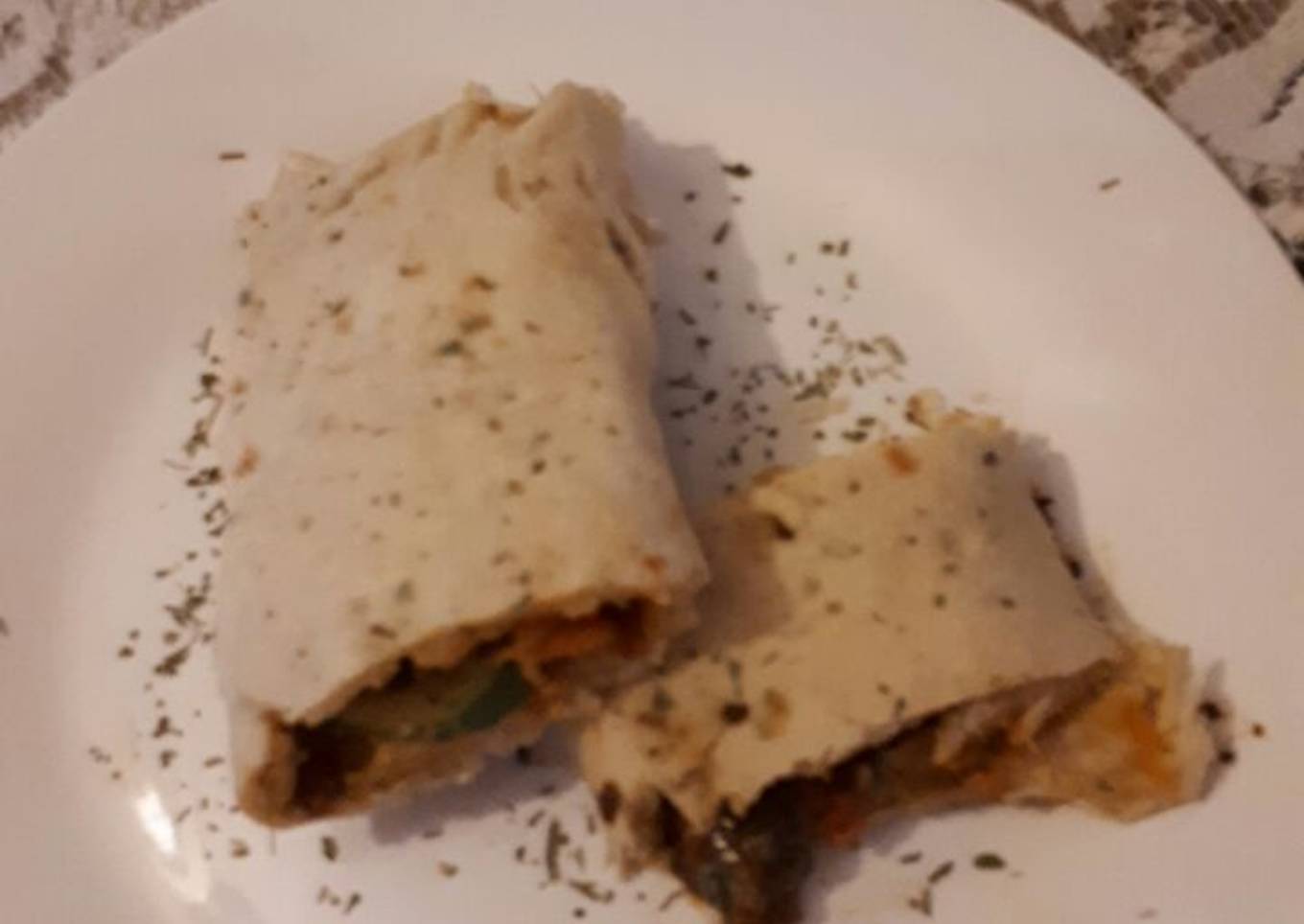 Baked chapati