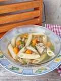 Sup Tulangan Ayam Wortel Pasta