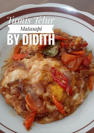 Foto resep Tumis Telur Matasapi