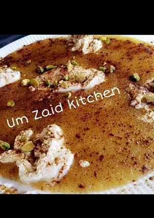 صورة لوصفة مأمونية حلبية 😋