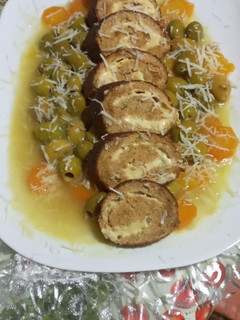 صورة لوصفة رولي دجاج بالجبن