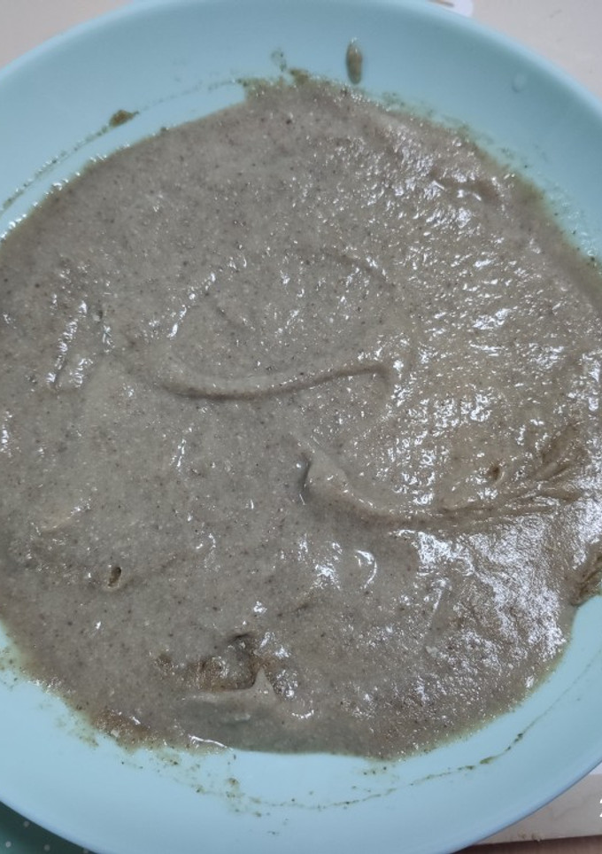 Una foto de Puré de champiñones