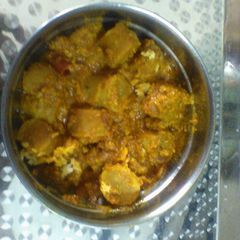A picture of Coconut gatta curry.