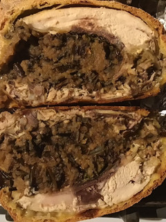 A picture of California Farm Wild Rice Sage Stuffed Cornish Hens.
