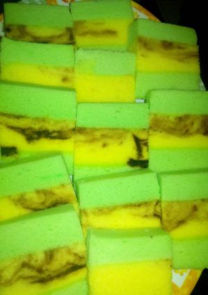 Foto resep Bolu kukus santan pandan