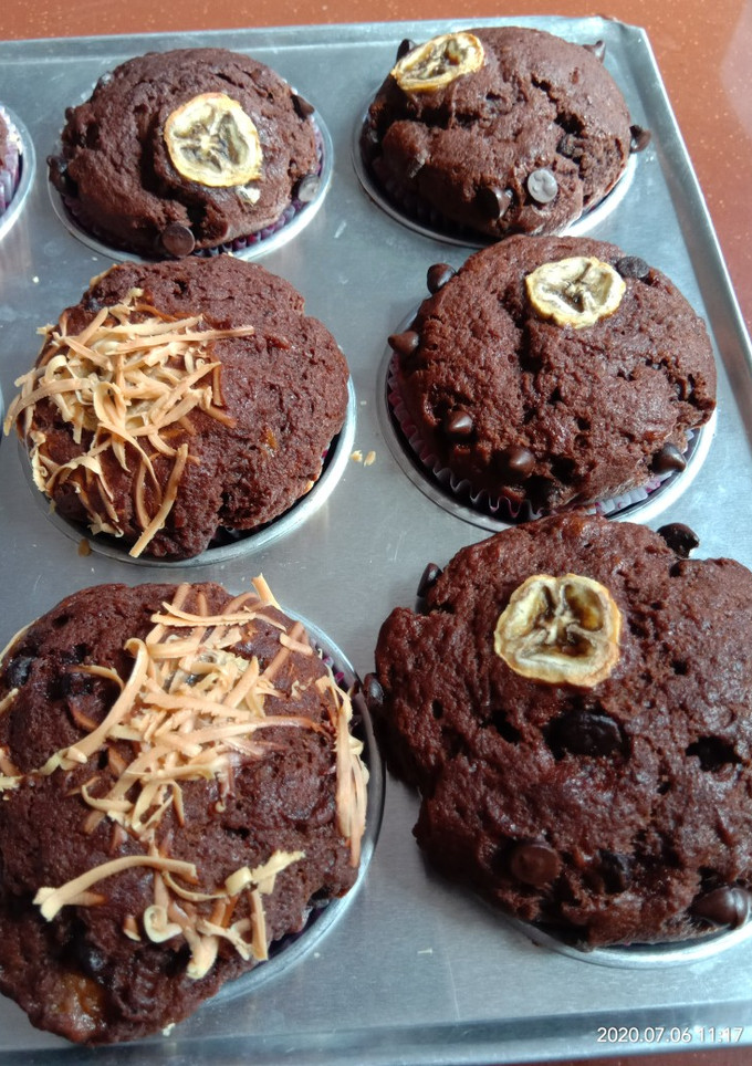 Foto resep Muffin Cocho Banana (resep kedua)