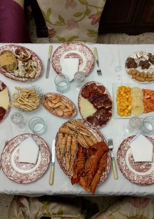 Una foto de Cena de Nochebuena