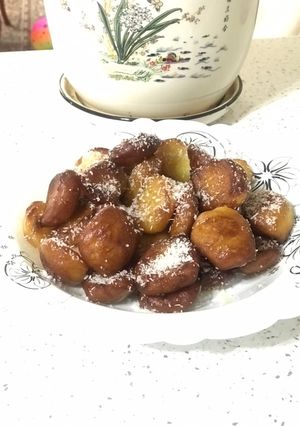 عکسی از دستور بامیه خونگی(ماسوره بامیه نداشتم این شکلی شد)
