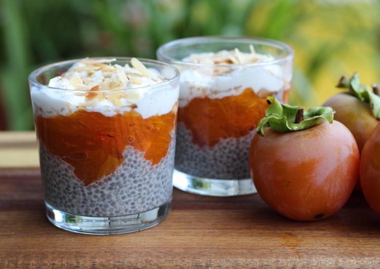 ^ Pudim de Chia com Dióspiros e Canela - Gozhowgos