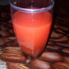 A picture of Water melon drink.