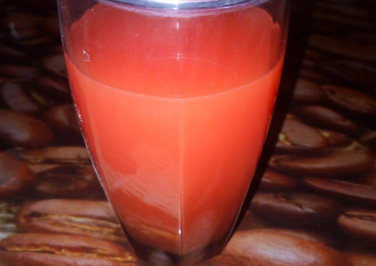 Guide to Prepare Water melon drink in 33 Minutes for Young Wife