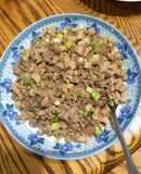 蓮藕炒絞肉