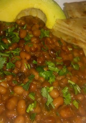 A picture of Easy beans curry.