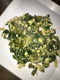 Huevo con vegetales 0 colesterol