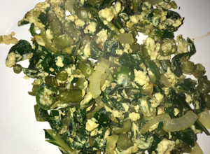 Una foto de Huevo con vegetales 0 colesterol