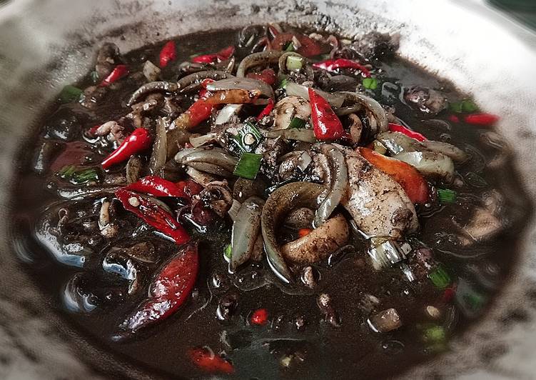Resep Cumi Hitam Maknyuuus, 👍🏽👍🏽👍🏽, Bikin Ngiler
