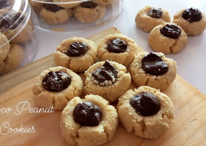 Choco Peanut Cookies