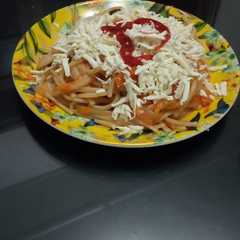 Una foto de Pastas a la criolla