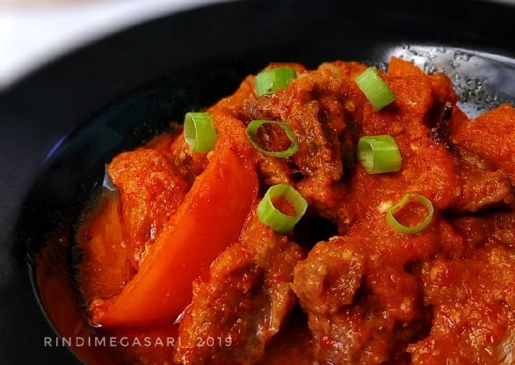 Bagaimana Cara Membuat 135 Daging Masak Habang Yang Maknyus Masakan Bunda