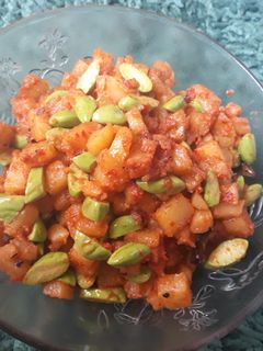 Foto resep Sambel goreng kentang pete
