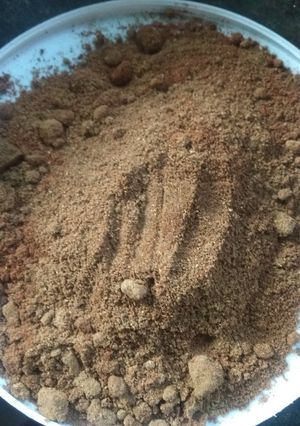 A picture of Homemade coriander and Cumin powder.