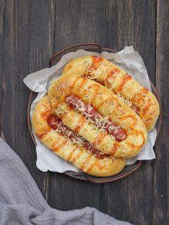 Foto resep Roti Sosis