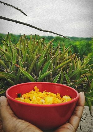 A picture of Phodni chi Poli | Leftover Roti Poha.