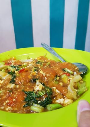 Foto resep Seblak kerupuk sawi