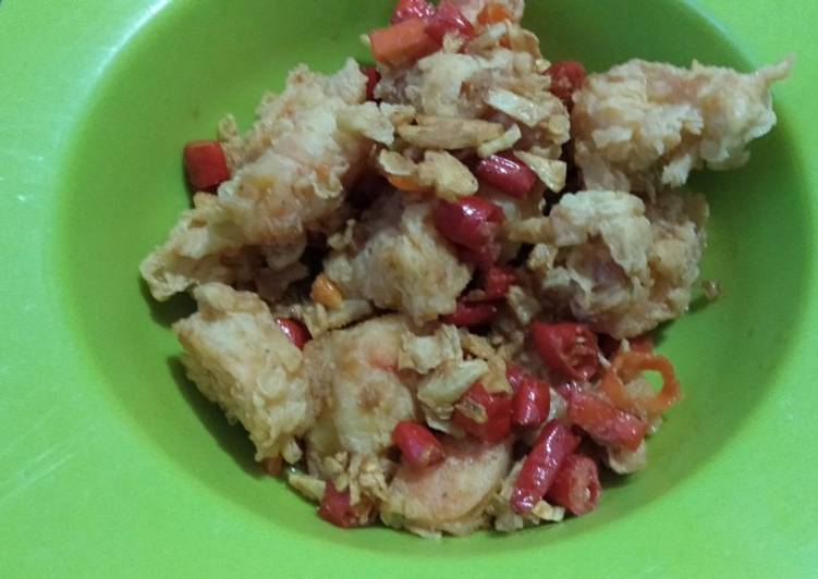  Resep  Udang  cabe asin  menu saur oleh Achiie Ramadhani 