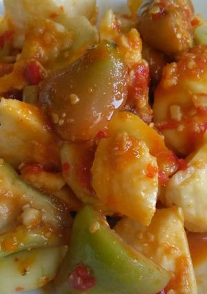Foto resep Rujak ulek super pedas
