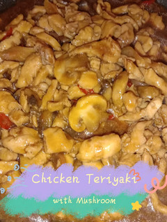 Foto resep Chicken Teriyaki with Mushroom