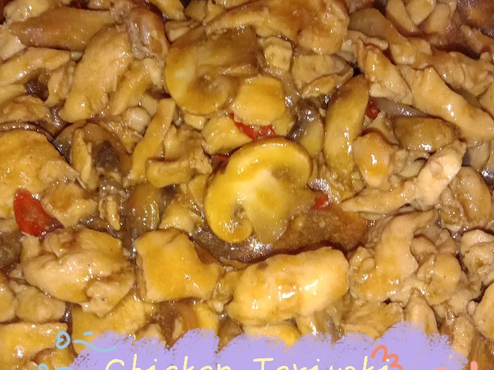 Resep Chicken Teriyaki with Mushroom Anti Gagal