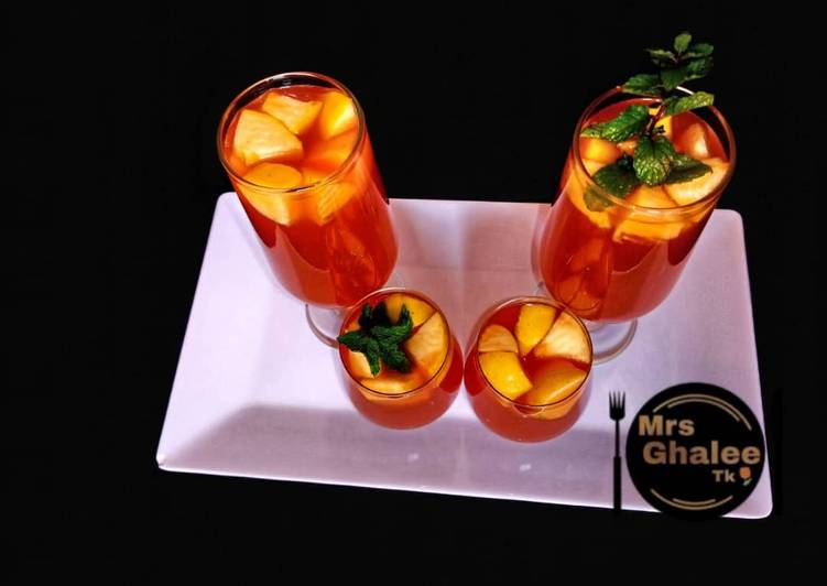 Recipe of Apple ice tea in A Minutes for Young Wife