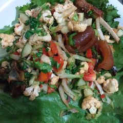 A picture of Cauliflower stir fry.
