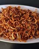 Barista (fried onions) and veg Biriyani