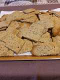 Crackers integrali ai semi misti ricetta senza lievito